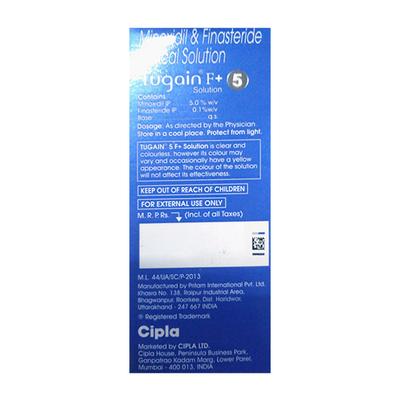 TUGAIN F + 5 Solution 60ml - Hair Loss-Oth