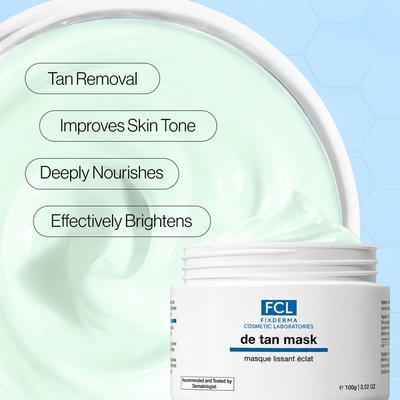 Fixderma Cosmetic Laboratories (FCL) De Tan Face mask 100 gm - Masks & Peels