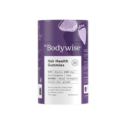 Be Bodywise Vegan Hair Gummies Infused With Multivitamins (pack of 60) 1's - Hair & Skin