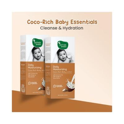 Mother Sparsh Coco Rich Baby Wash With Coconut Oil, Milk Protein & Shea Butter 200 ml - Baby Body Wash