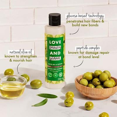 Love Beauty And Planet Olive Oil and Peptide Shampoo 400 ml - Shampoos