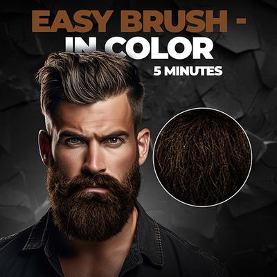 Beardo Beard Color Dark Brown Ammonia Free for Men 1's - Beard Colour