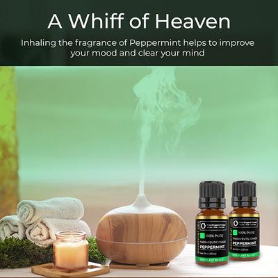 Organic Forest 100% VEGAN Peppermint Essential Oil 10 ml - Essential Oils