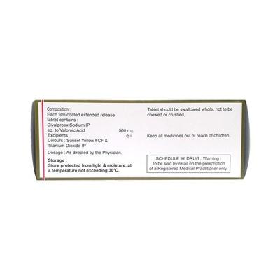 Divalgress ER 500mg Tablet 10'S - Epilepsy/Convulsion-Ant