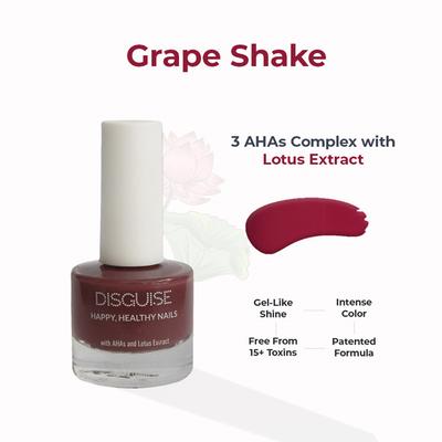 DISGUISE HAPPY HEALTHY NAIL POLISH, Grape Shake 108 9 ml - Nail Polish