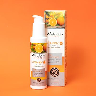 Astaberry Indulge Vitamin C Face Moisturizer for Skin Illuminate - Brightens & Lighten 100 ml - Face Moisturizers