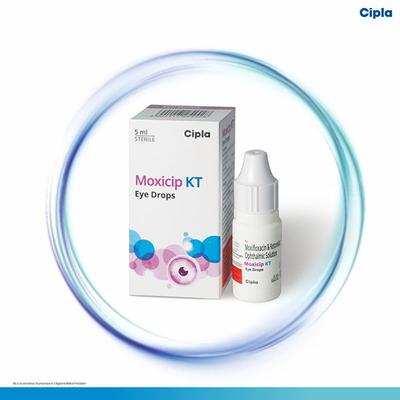Moxicip KT Eye Drops 5ml - Eye Infections-Eaa