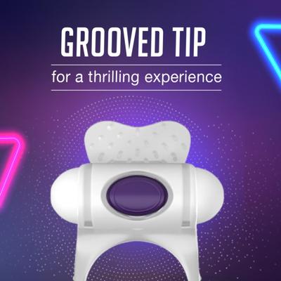 Manforce Epic Thunder Vibrating Ring 1's - Massagers And Vibrators