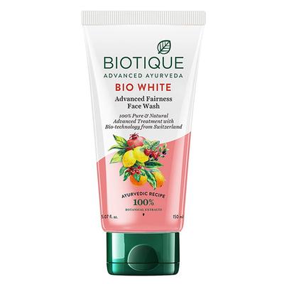 Biotique Bio White Whitening And Brightening Face Wash All Skin 150ml - Face Wash & Cleansers