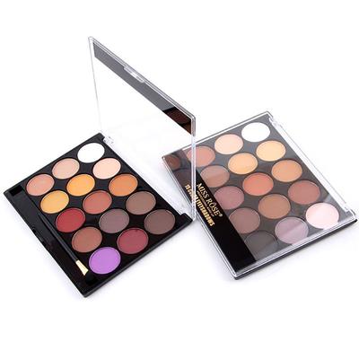 Miss Rose 15 Color Glitter Eyeshadow Palette 7001 - 077NY 01 20 gm - Face Palettes
