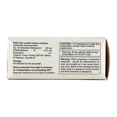 Altoran CH 12.5 Tablet 10 'S - Hypertension-Ang