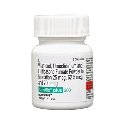 UMIFLO PLUS 200 Respicap 15's - Asthma/COPD-Ast