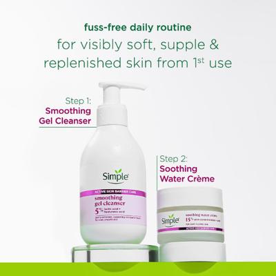 Simple Active Skin Barrier Care Smoothing Gel Cleanser 150 ml - Face Wash & Cleansers