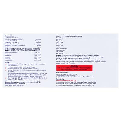 Pegovag Lemon Flavour Oral Solution 137.9Gm - Supplements-Vam