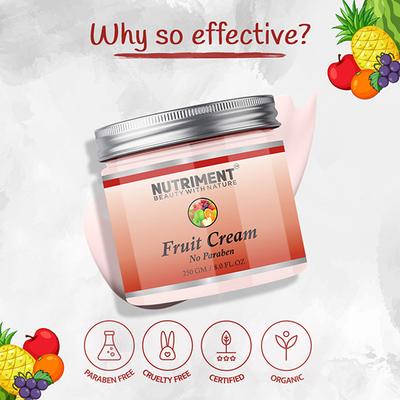 Nutriment Fruit Cream All Skin Type 250 gm - Lotions & Creams