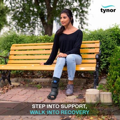 Tynor Walker Boot Air Short (XL) (D 52) - Walker & Walking Stick