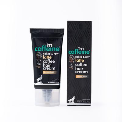 Mcaffeine Naked & Raw Latte Coffee Leave-in Hair Cream 50 ml - Hair Creams