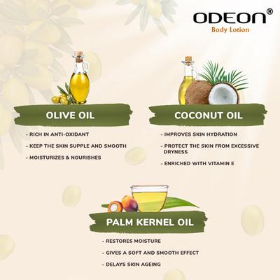 Odeon Nourishing Olive Body Lotion 400 ml - Lotions & Creams