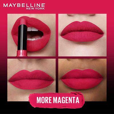Maybelline New York Color Sensational Ultimattes Lipstick, 399 More Magenta 1.7 gm - Lipsticks