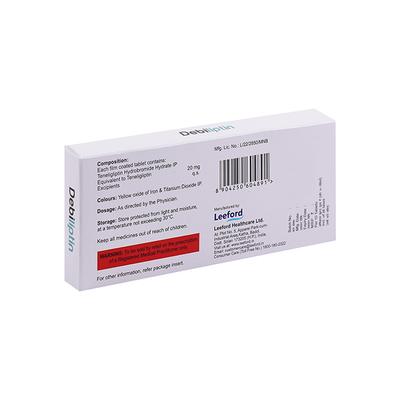 Debiliptin 20mg Tablet 10'S - Diabetes-Ant