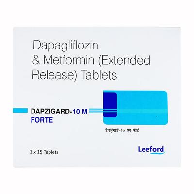 DAPZIGARD 10 M FORTE Tablet 15's - Diabetes-Ant