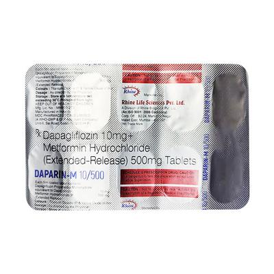 DAPARIN M 10/500 Tablet 10's - Diabetes-Ant