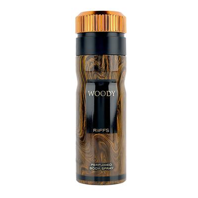 RiiFFS Woody Deodorant For Men, Perfume Body Spray 200 ml - Men Deodorants/Roll-Ons