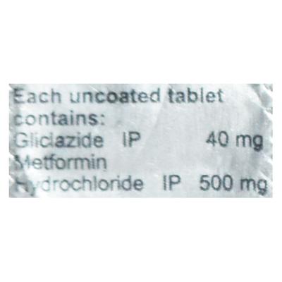 GLYCHEK M+ Tablet 10's - Diabetes-Ant