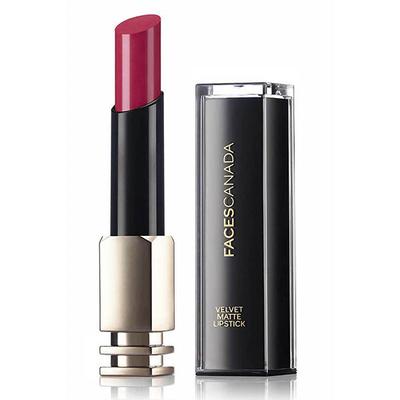 Faces Canada Velvet Matte Lipstick Flaming Pink 21 3.5 Gm - Lipsticks
