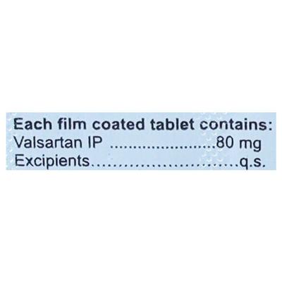 Valembic 80mg Tablet 10'S - Hypertension-Ang