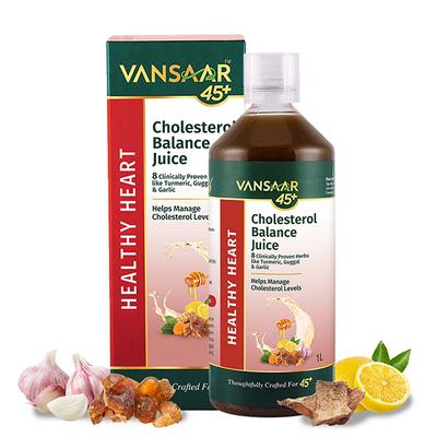 Vansaar 45+ Cholesterol Balance Juice 1 L - Ayurvedic Juices