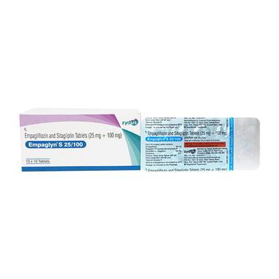 EMPAGLYN S 25/100 Tablet 10's - Diabetes-Ant