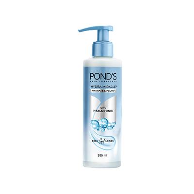 Pond's Hydra Miracle Hydrating Gel Body Lotion for Hydrated Plump Skin, Hyaluron Moisturizer 380 ml - Creams/Oils/Lotions