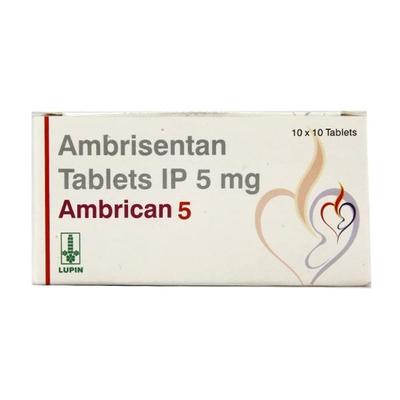Ambrican 5mg Tablet 10'S - Hypertension-Oah