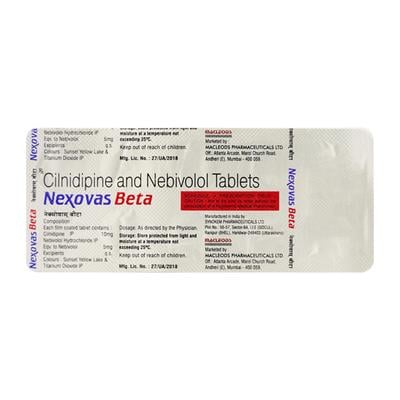 Nexovas Beta Tablet 10'S - Hypertension-Bet