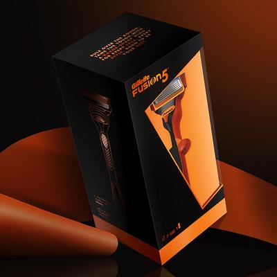 Gillette Fusion Premium Gift Set for Men 1 Gillette Fusion Manual Razor, 2 Gillette Fusion Cartridges, 1 Travel Case 501 gm - Razors & Cartridges