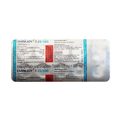 EMPAJOY S 25/100 Tablet 10's - Diabetes-Ant