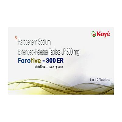FAROTIVE 300 ER Tablet 10's - Bacterial Infections-OBL