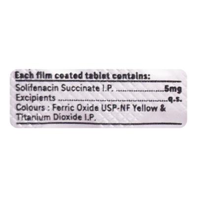 Bispec 5mg Tablet 15'S - Bladder And Prostate Disorders-Dru