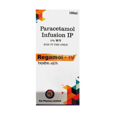 REGAMOL 1gm Infusion 100ml - Pain relief-Nsa