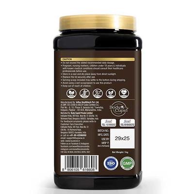 WOW Life Science Plant Based Protein Powder - Chocolate 1000 gm - Protein Drink