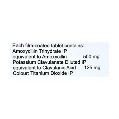 Rapiclav 625mg Tablet 10'S - Bacterial Infections-Pen