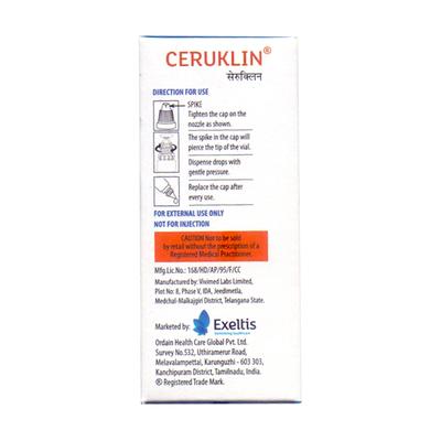 Ceruklin Ear Drops 10ml - Anaesthesia - Local-Ana