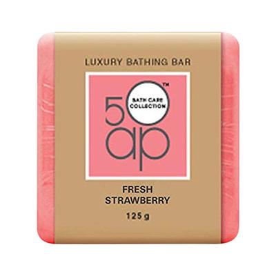50 ap Luxury Bathing Bar - Fresh Strawberry 125 gm - Soaps