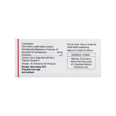 Lupisoz 40mg Tablet 10'S - Ulcer/Reflux/Flatulence-Aaa