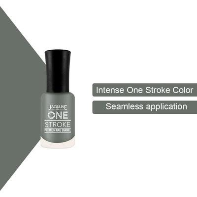 Jaquline USA One Stroke Premium Nail Enamel Stormy Sky J32 8 ml - Nail Polish