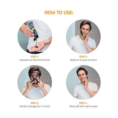 Bombay Shaving Company Dead Skin Removal Face Scrub - Charcoal 100gm - Face Scrubs