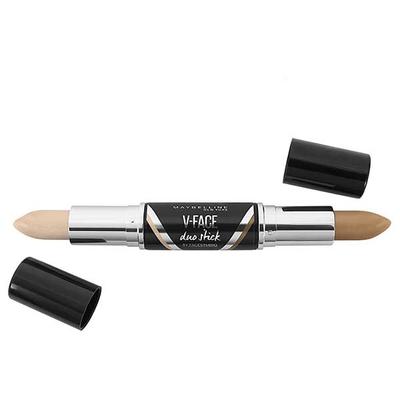 Maybelline New York Face Studio V-Face Duo Contouring Stick, Dark 8 gm - Contour