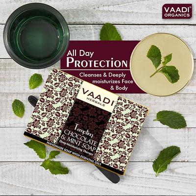 Tempting Chocolate & Mint Soap - Deep Moisturising Therapy 75 gm - Soaps