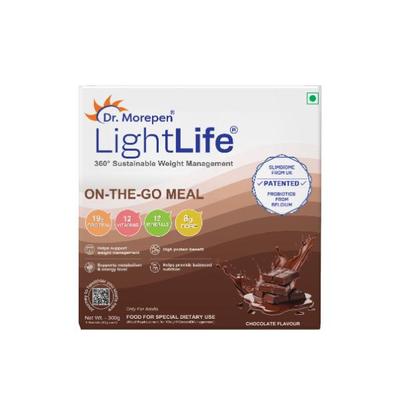 Dr. Morepen LightLife On-The-Go Meal Sachets (Pack Of 5 x 60 g ) - Weight Loss